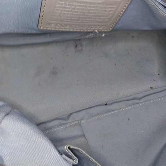 Coach F13761 Patent Leather Satchel W/ Dust Bag - Picture 4 of 12